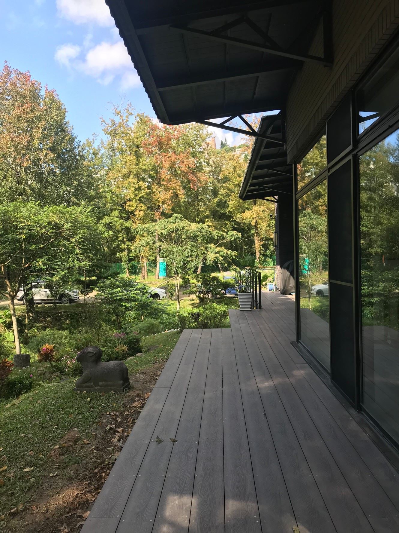 【施工中】內湖豪宅園藝景觀工程